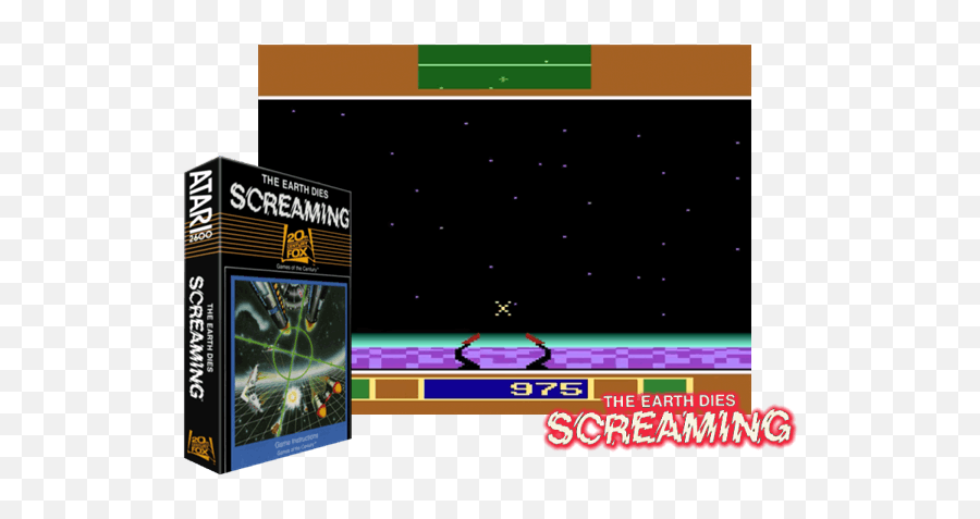 Earth Dies Screaming - Atari 2600 Boutiquedugeekfr Earth Dies Screaming Atari Png,Atari 2600 Png