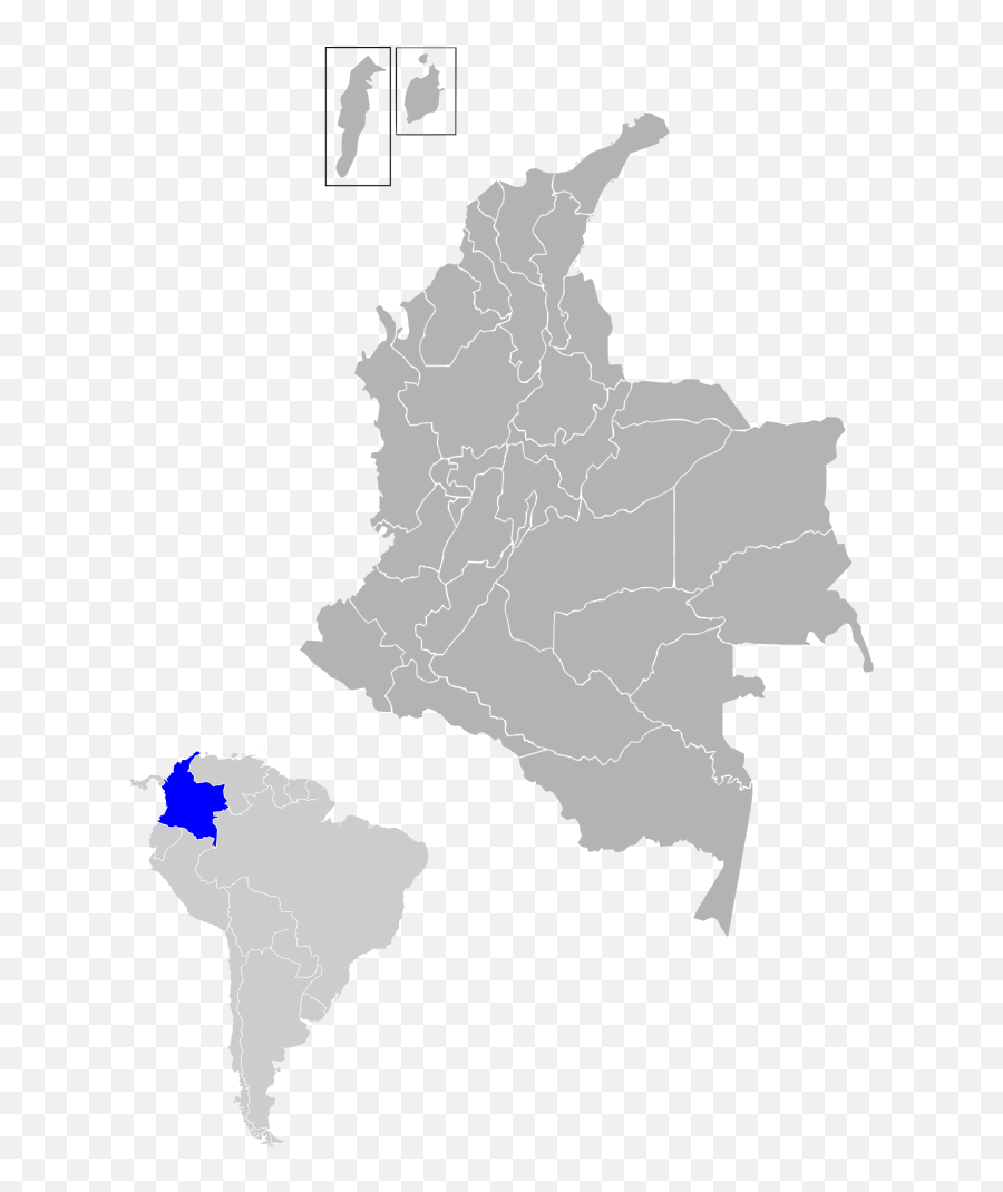 Colombia Map - Mapa De Colombia Svg Png,Colombia Map Png