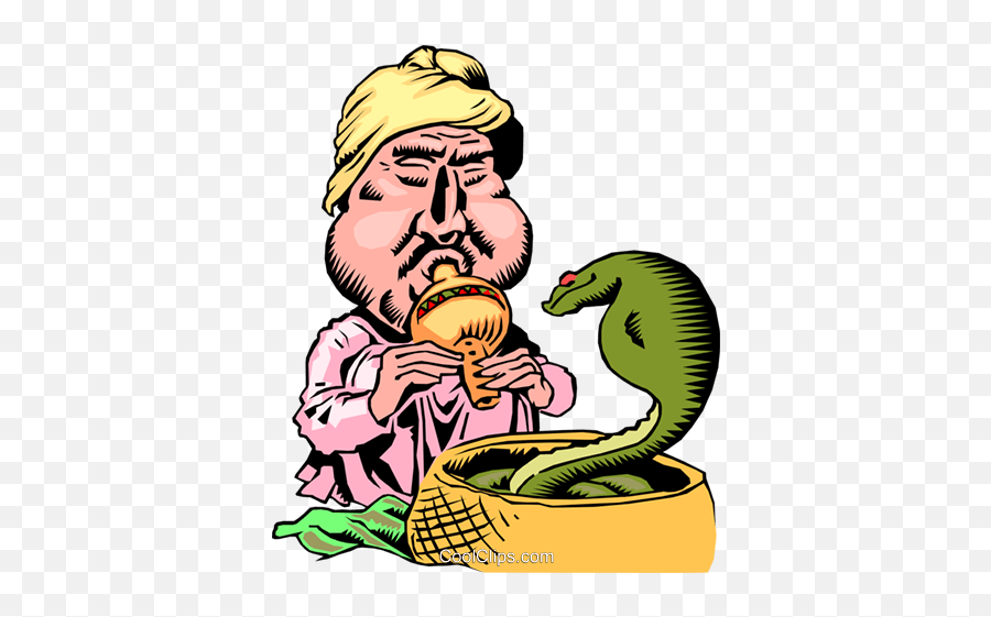 Download Free Png Cartoon Snake Charmer Royalty - Dlpngcom Cartoon Snake Charmer,Cartoon Snake Png