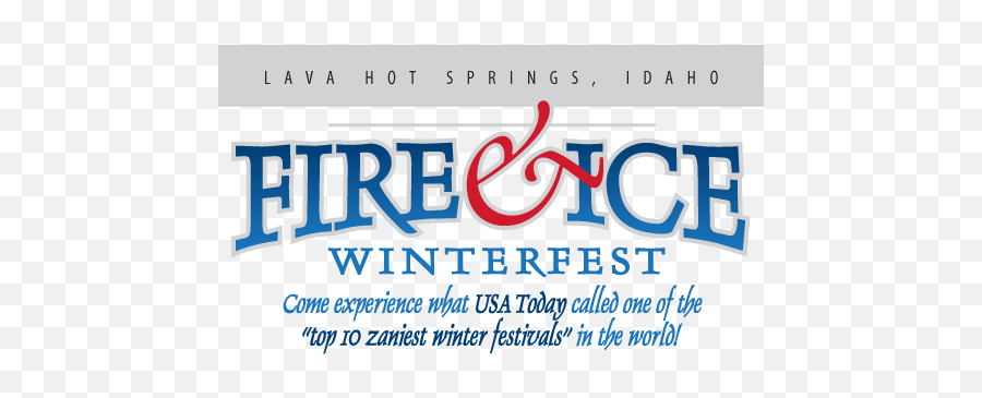 Ice Winter Festival Lava Hot Spring - Pioneer Village Rv Resort Png,Fire And Ice Logo