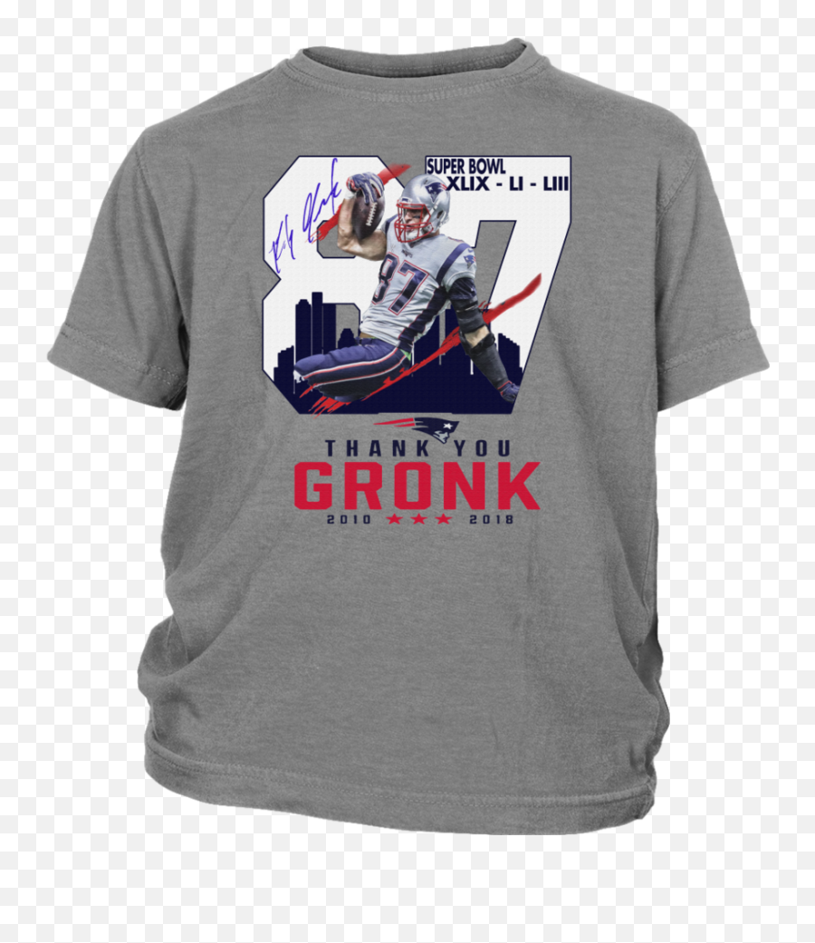 Thank You Gronk 2010 - 2018 Shirt Gronk Rob Gronkowski Starbucks Pride 2020 Shirt Png,Rob Gronkowski Png