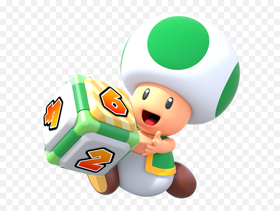 15 September 7 2016 - Mario Green Toad 644x598 Png Super Mario Party Toad,Toad Transparent