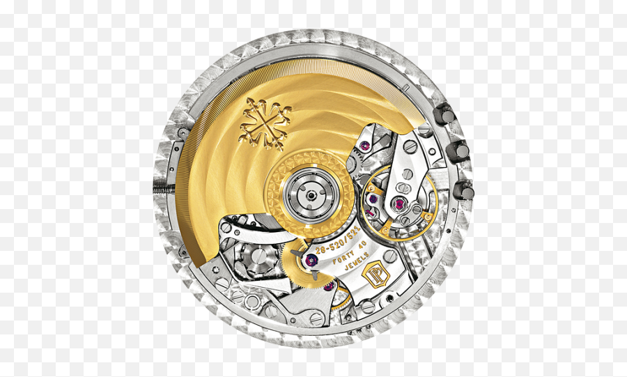 Patek Philippe Chronograph Annual Calendar In Black - Patek Ch 28 520 Png,Patek Philippe Logo