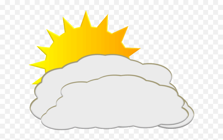 Free Weather Symbols Sun With Clouds - Just Shapes And Beats Close To Me S Rank Png,Partly Cloudy Weather Icon
