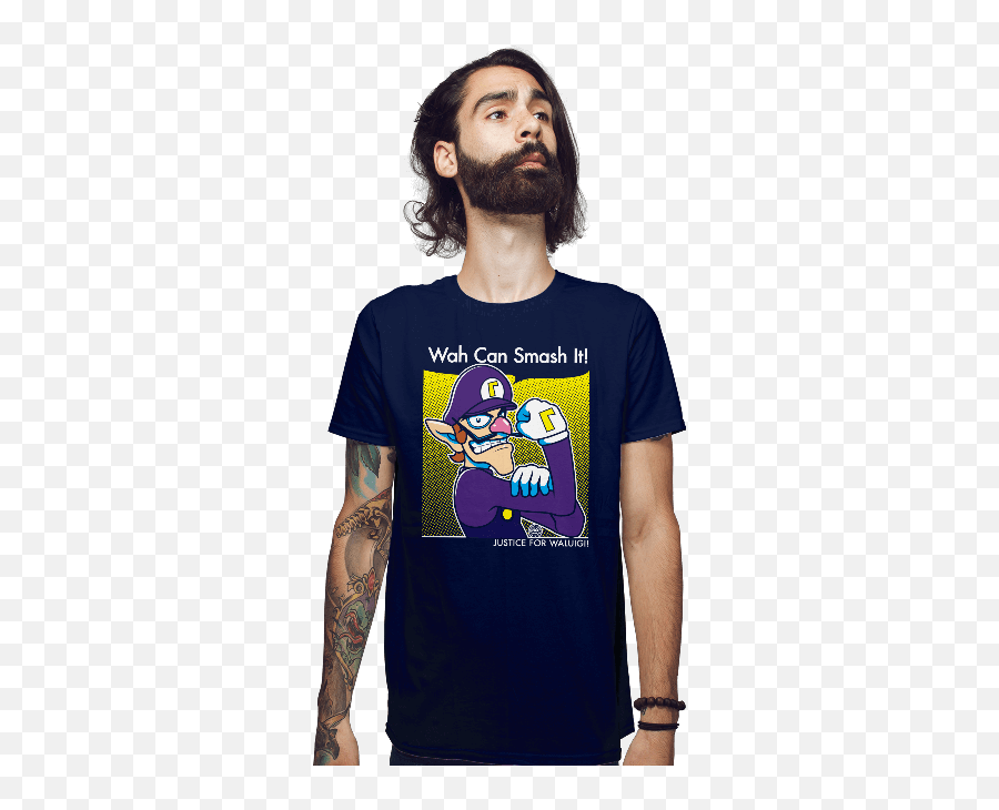 Wah Can Smash It The Worldu0027s Favorite Shirt Shop Shirtpunch - Jedi Png,Waluigi Transparent