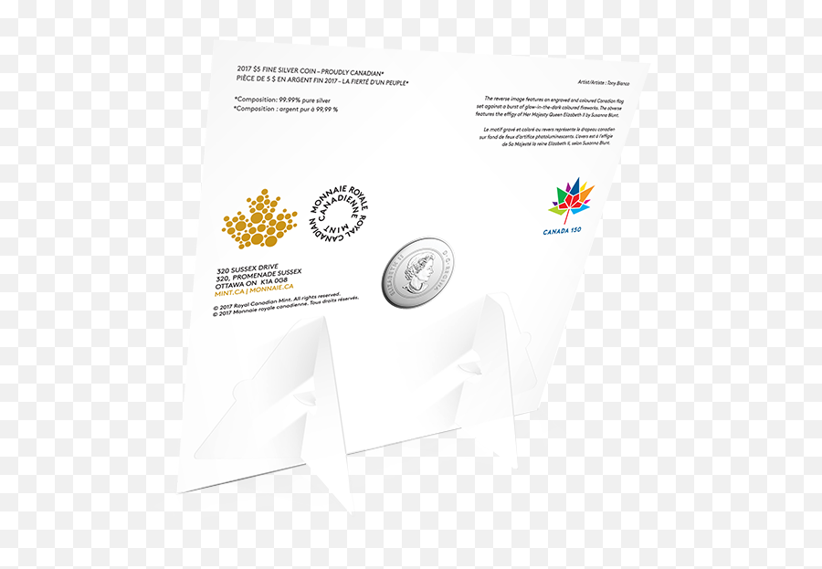 Proudly Canadian - Glow In The Dark 2017 5 14 Oz Fine Silver Coin Royal Canadian Mint Monnaie Royale Canadienne Png,Star Trek Discovery Folder Icon