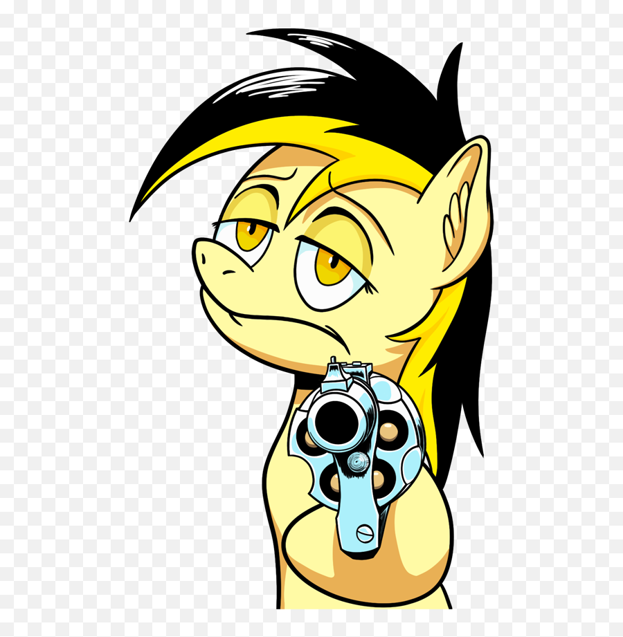 Bullet Drawthread Gun Handgun - Clip Art Png,Cartoon Bullet Png