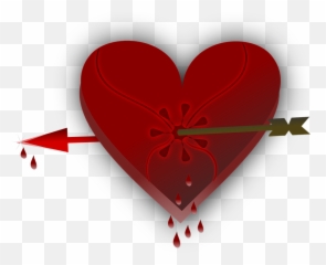Broken Heart Love Valentine Arrow - You Image Animated Moving png