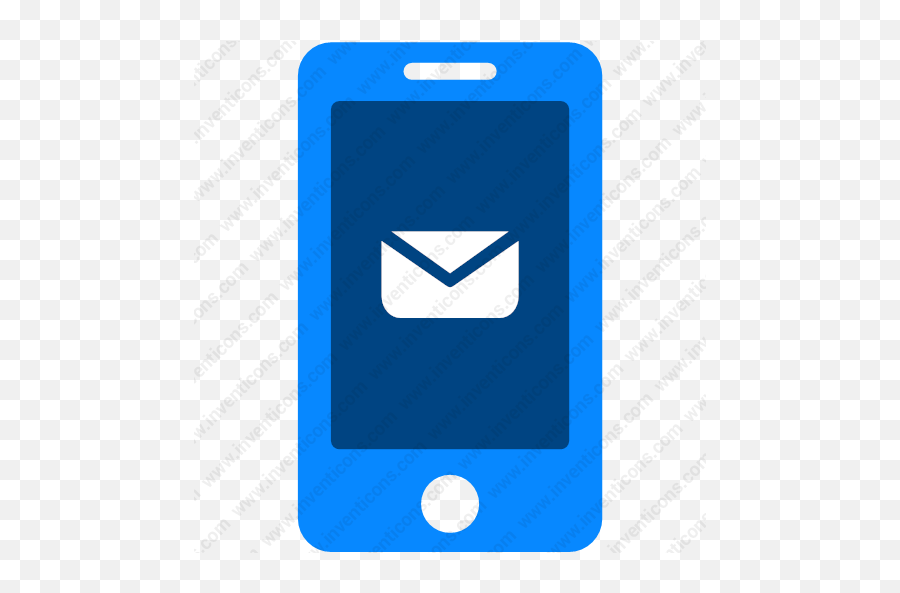 Download Mobile Email Vector Icon - Smart Device Png,Icon Phone Email Message