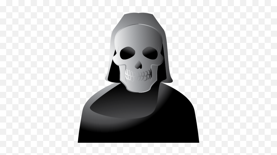 Death Halloween Reaper Scary Skull - Supernatural Creature Png,Free Skull Icon