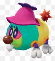 Paper Mario - Wiggler Angry png