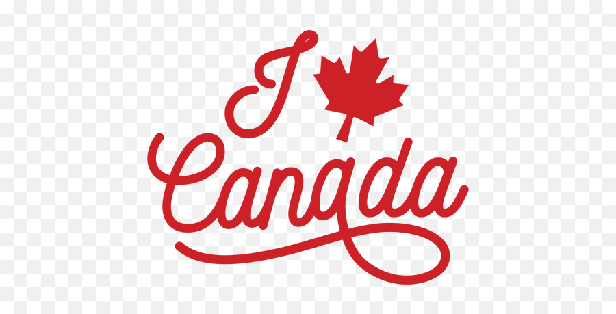 I Canada Maple Leaf Badge Sticker - Logo Canada Maple Leaf Png,Canada Maple Leaf Png