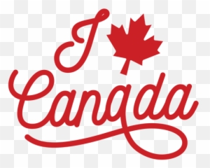 I Canada Maple Leaf Badge Sticker - Logo Png