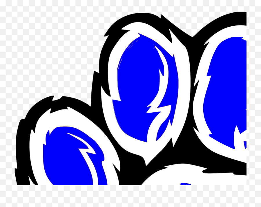 Wildcat Paw 3 Svg Clip Art - Lacreole Wildcats Png,Wildcat Icon