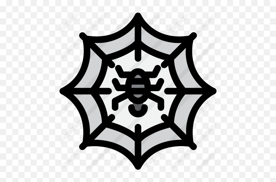 Spider Web - Free Halloween Icons Clip Art Spider And Web Png,Cobweb Png