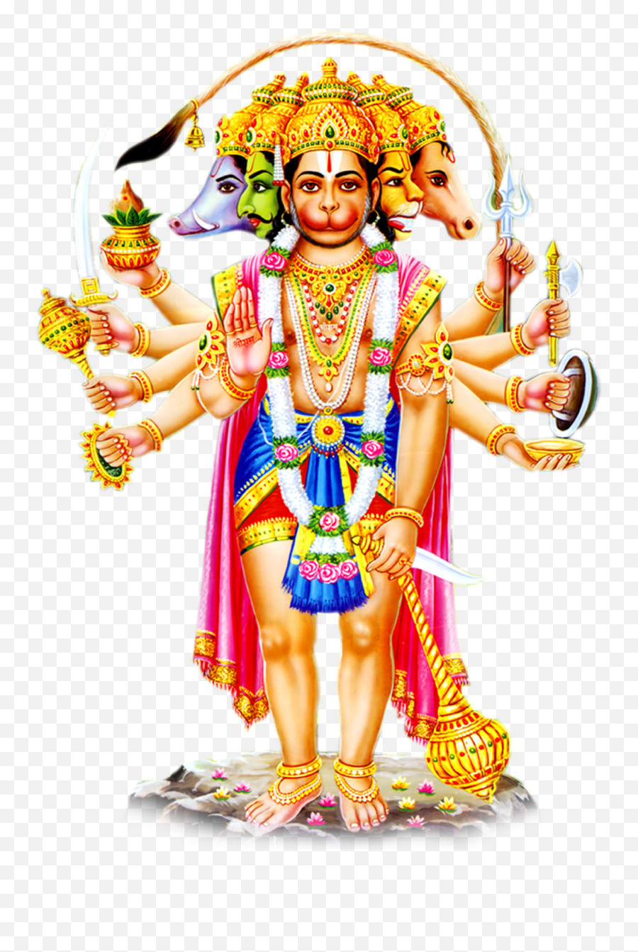 God Png Hd Pictures - Vhvrs Panchmukhi Hanuman Image Png,Ganesh Png