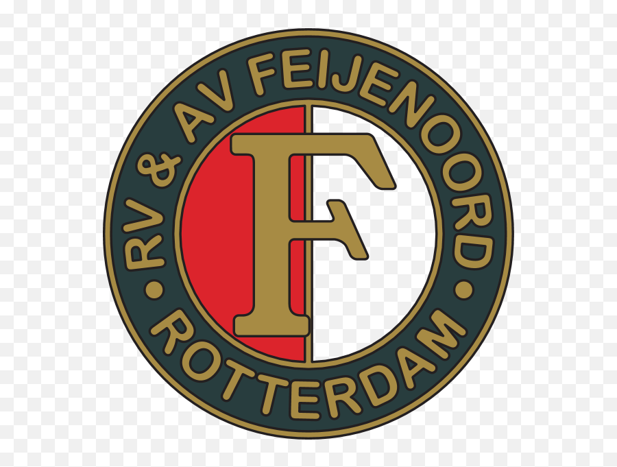 Rv U0026 Av Feijenoord Rotterdam 60u0027s Logo Download - Logo Feijenoord Rotterdam Logo Png,Icon X Paintball