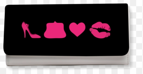 Fashion Icon Clutch - Heart Full Size Png Download Seekpng Girly,Fashion Icon