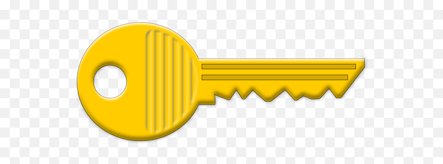 Golden Key Png Image Free File - High Quality Image For Key Png,Keyboard Keys Icon