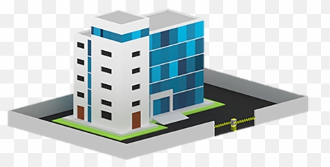 Award Samindo - Isometric Office Building png