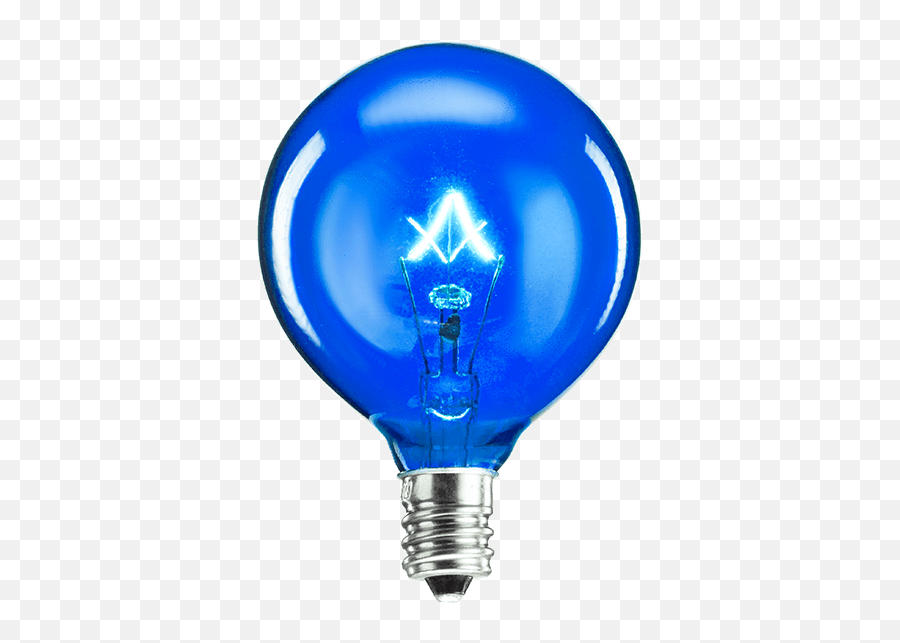Light Bulb Reference Guide Whatascent - Scentsy Blue Bulb Png,Dark Blue Red Light Bulb Icon