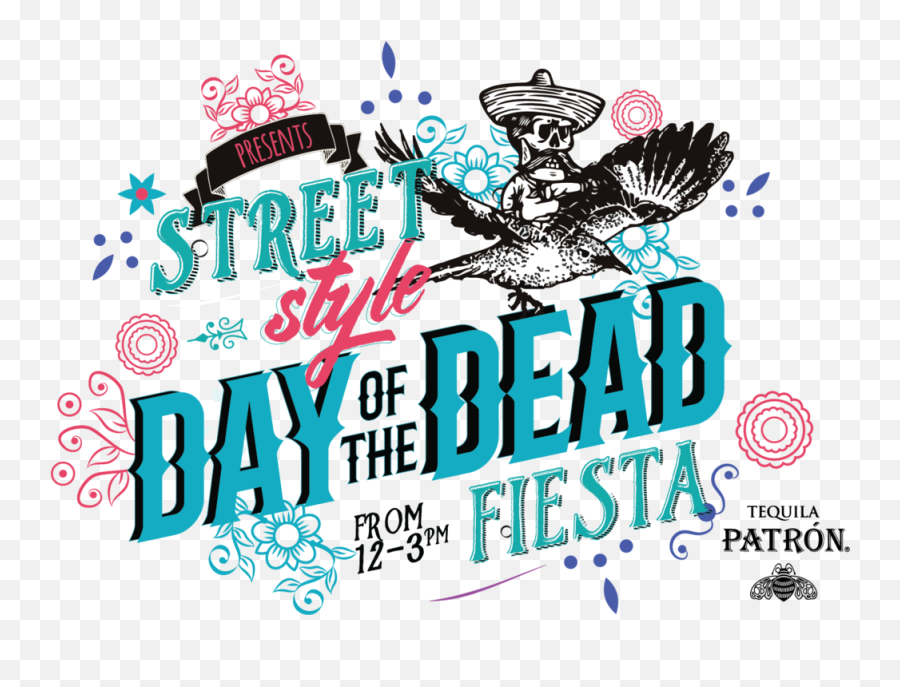 Day Of The Dead Street Style Fiesta - Patron Tequila Png,Day Of The Dead Png