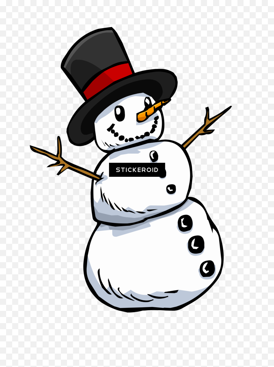 Download Snowman Clip Art Christmas - Transparent Background Snowman Clipart Png,Snowman Clipart Png