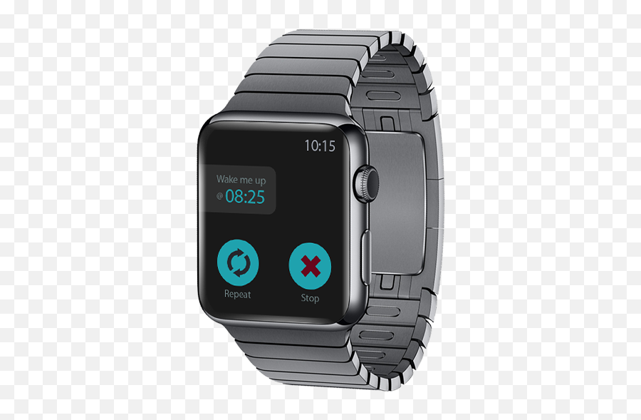 Talkclok - Talkclok Is Totally Changing The Way You Wake Up Smart Watch Transparent Background Png,Tap I Icon On Apple Watch