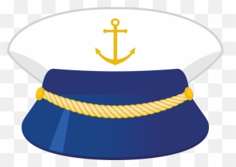 Nautical Clipart Hat - Sea Captain Hat Clipart Png,Nautical Png
