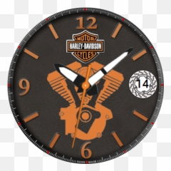 Harley Davidson U2013 Watchfaces For Smart Watches - Wall Clock png