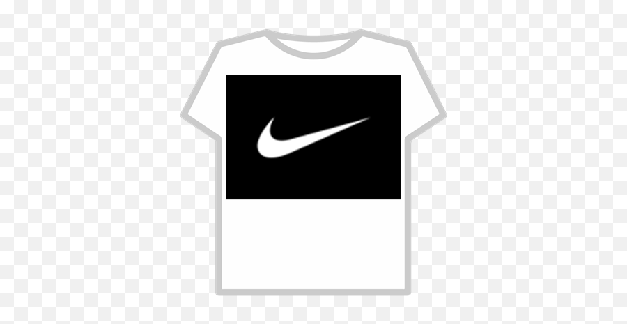 White Nike Logo - Poke Roblox T Shirt Png,White Nike Logos