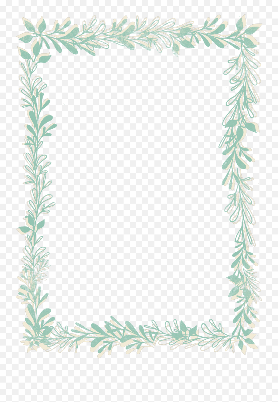 Hd Picture Frames Watercolor Painting 1179083 - Png Watercolor Leaves Frame Png,Painting Frame Png