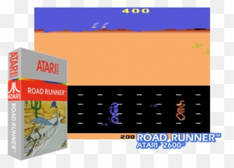 Road Runner - Screenshot Png,Atari Logo Png
