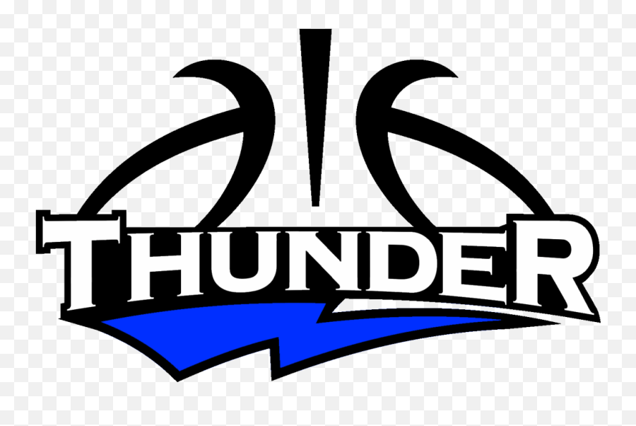 Free Thunder Basketball Cliparts Download Clip Art - Basketball Thunder Png,Okc Thunder Png