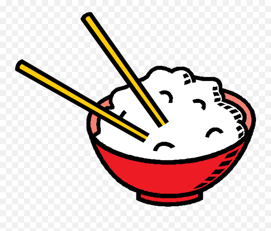 Clipart Of Rice Decline And Enzyme - Animated Bowl Of Rice Rice Bowl Cartoon  Png,Rice Transparent - free transparent png images 