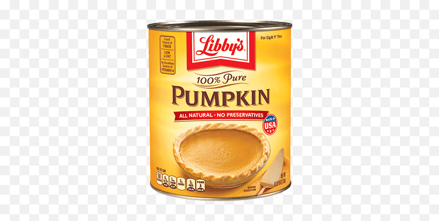 Libbys Pure Pumpkin X 106 - Libbys Pumpkin Png,Pumpkin Pie Png