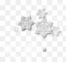 White Snowflake - Christmas Invite Card Free png