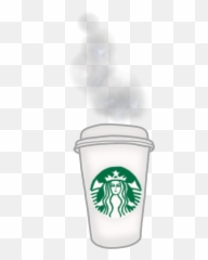 Starbucks Cup Mist Steam Coffee - Pint Glass png