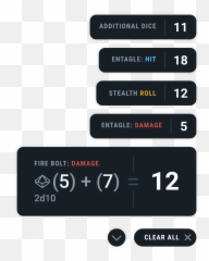 Digital Dice - Du0026d Beyond Clock Png,Dnd Dice Png