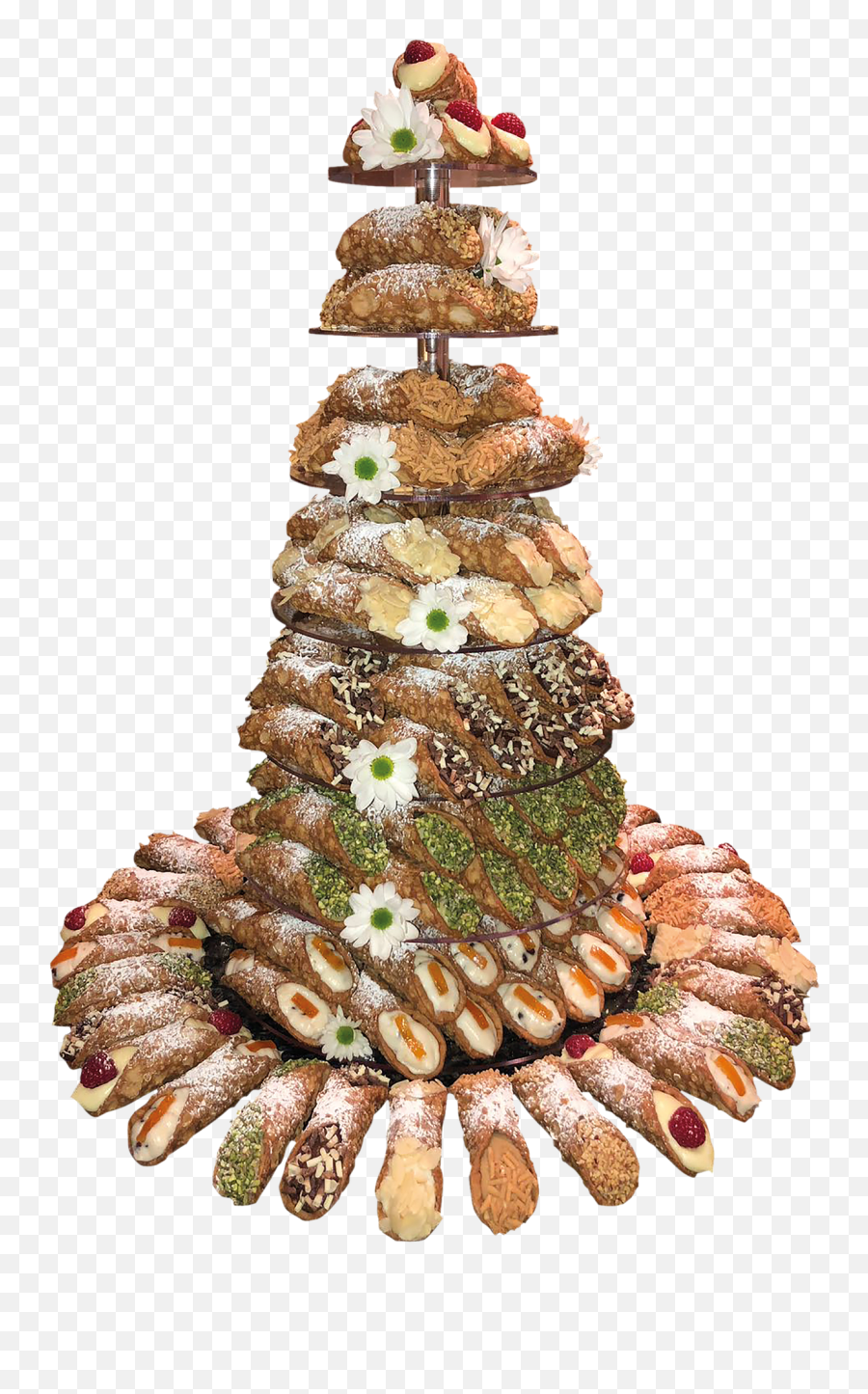 Cafe Cannoli Wedding Tower Cakes - Macaroon Png,Cannoli Png