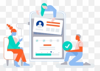 Background Checks That Move You Forward Checkr - Illustration Png,Portal Transparent Background