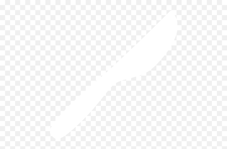 White Knife Icon - Free White Utensil Icons White Knife Icon Png,Knife Png