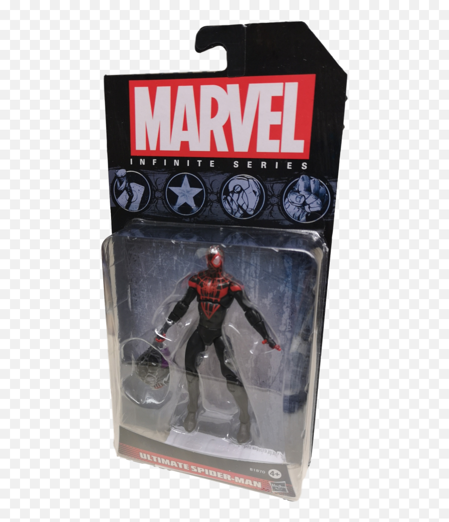 Marvel Infinite Series Ultimate Spider - Man 375 Figure Spider Man Action Figure Png,Ultimate Spider Man Logo