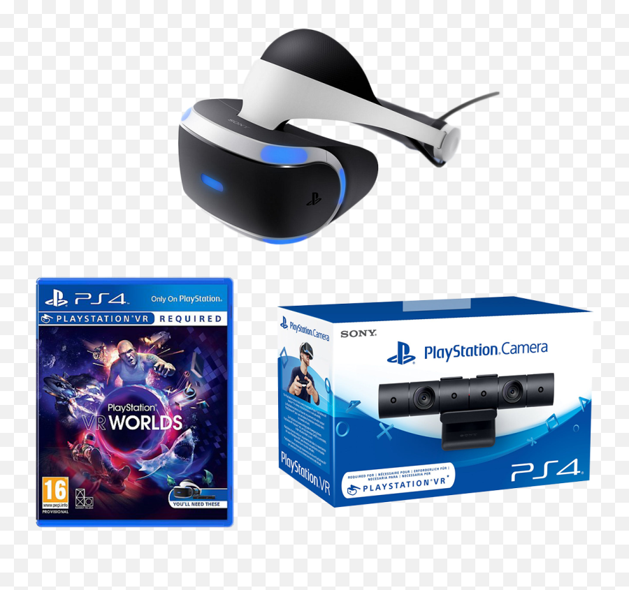 Download Hd Sony Playstation Vr Headset Ps4 Camera V2 - Playstation Camera Png,Playstation Png