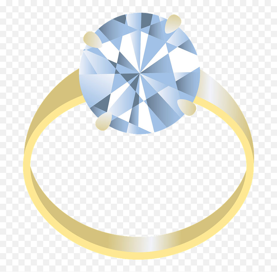 Diamond Gold Ring Clipart Free Download Transparent Png - Diamond,Ring Clipart Png