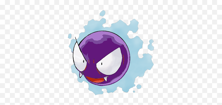 Gastly Shiny - Gastly Pokemon Png,Gastly Png
