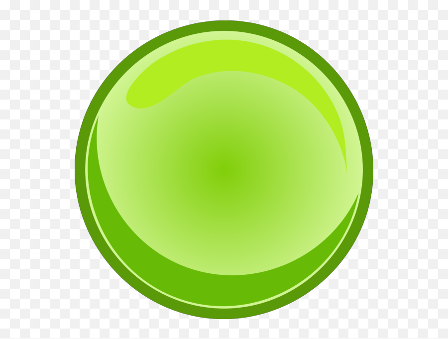 Green Button Blank Png Svg Clip Art - Circle,Green Button Png
