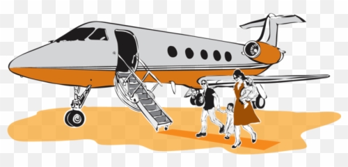 Flying Private Is More Affordable Than - Plane Clipart png