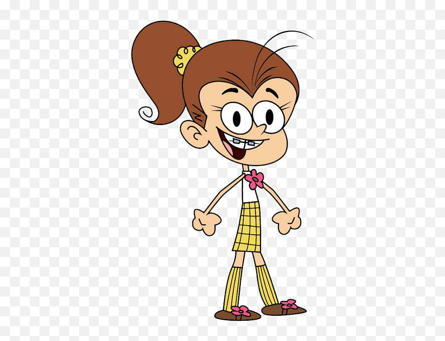 Loud House Cartoon Png Image - Luan Loud Clip Art,House Cartoon Png ...