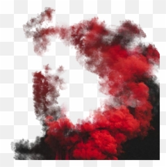 Smoke Transparent Background Png - Red Smoke Color Picsart Colour Png